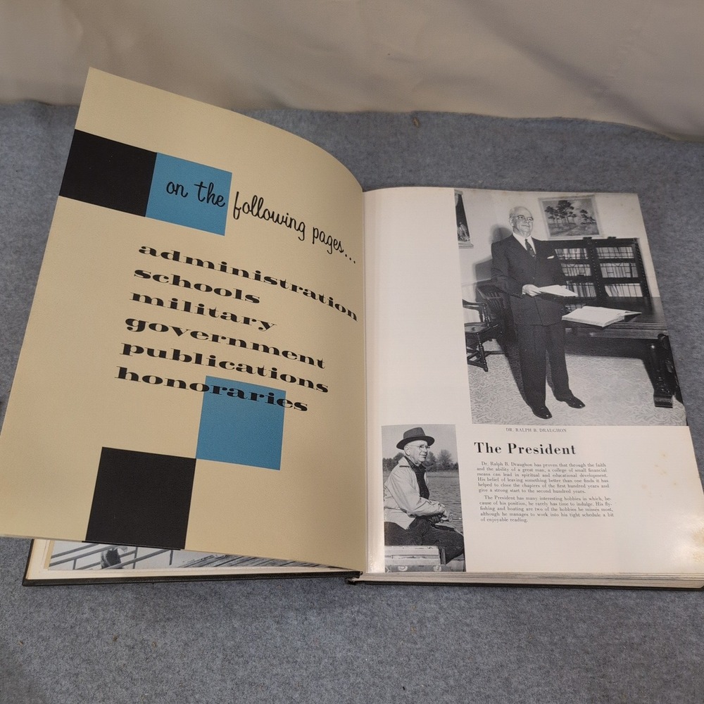 1957 Glomerata of Auburn Yearbook 10-0 Football AP Champions Shug Jordan - Picture 2 of 3